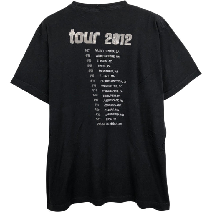 TULTEX INCUBUS Band T-Shirt, Men's Size L (approx.) cotton black type Vintage Second Hand