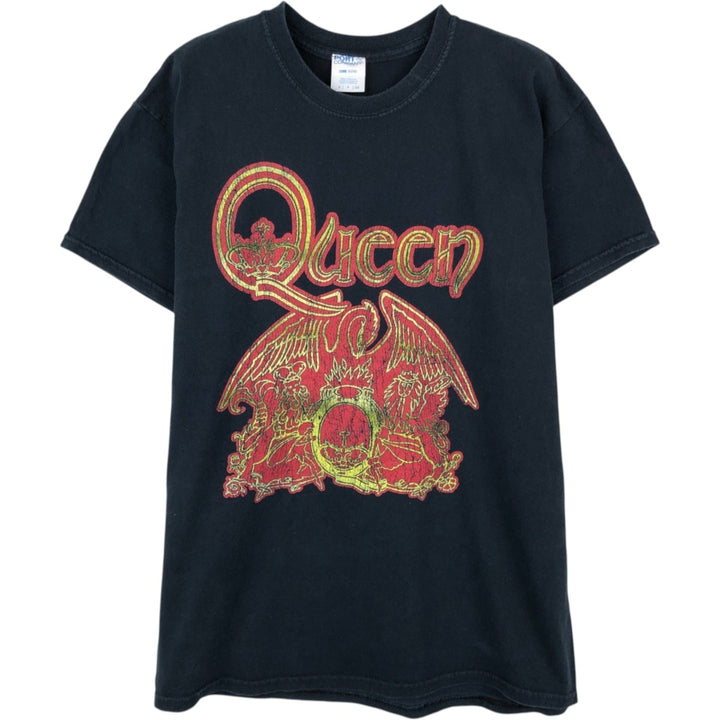 Port And Company QUEEN Band T-shirt (Men's Size S) cotton black type Vintage Second Hand