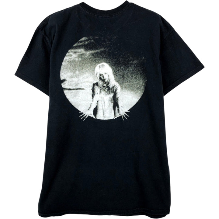 BILLIE EILISH Billie Eilish Band T-shirt Band T Men's M size unclear black type Vintage Second Hand