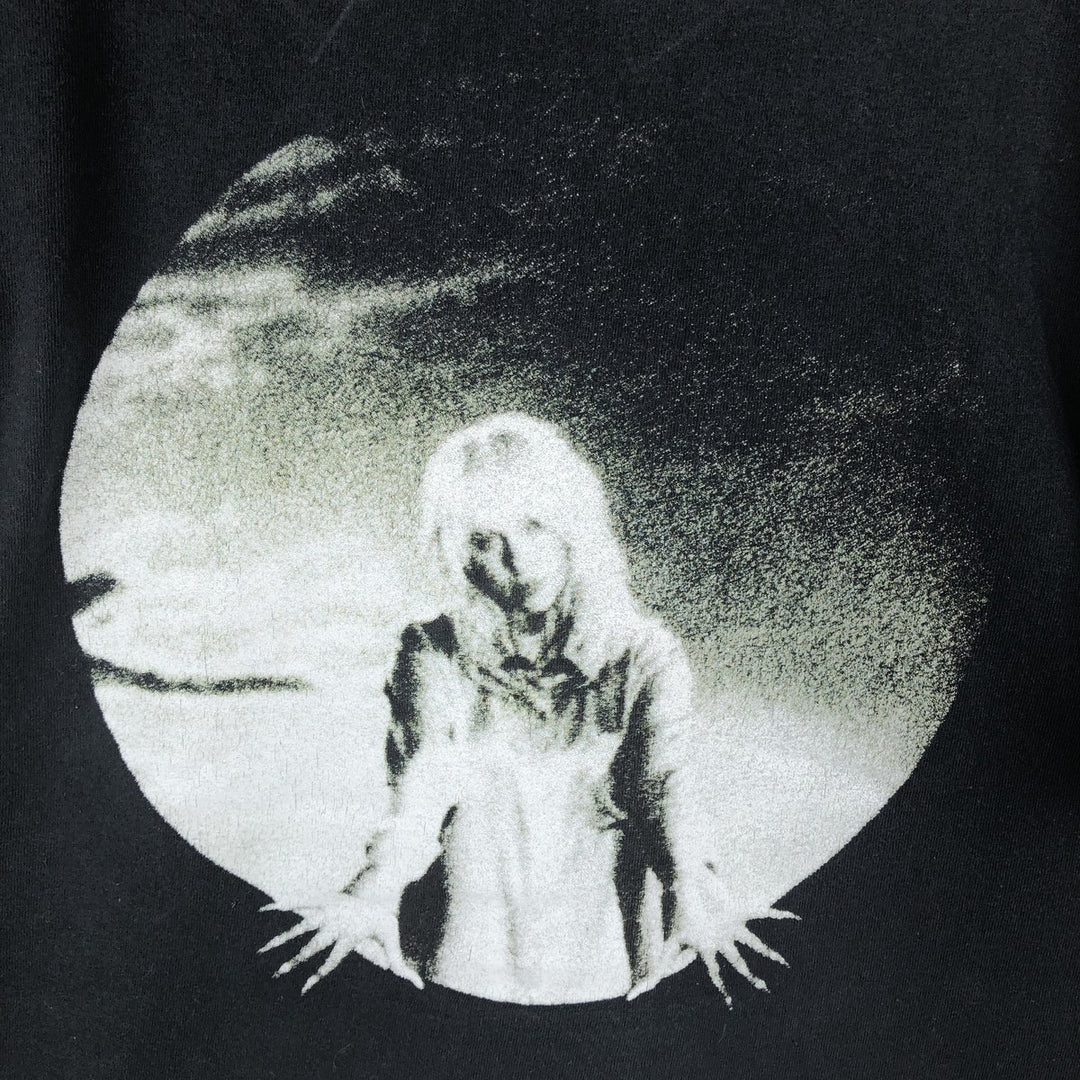 BILLIE EILISH Billie Eilish Band T-shirt Band T Men's M size unclear black type Vintage Second Hand