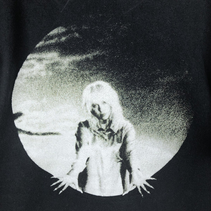 BILLIE EILISH Billie Eilish Band T-shirt Band T Men's M size unclear black type Vintage Second Hand