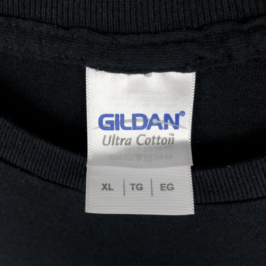 Gildan Journey Band T-shirt, Men's XL equivalent. cotton black type Vintage Second Hand