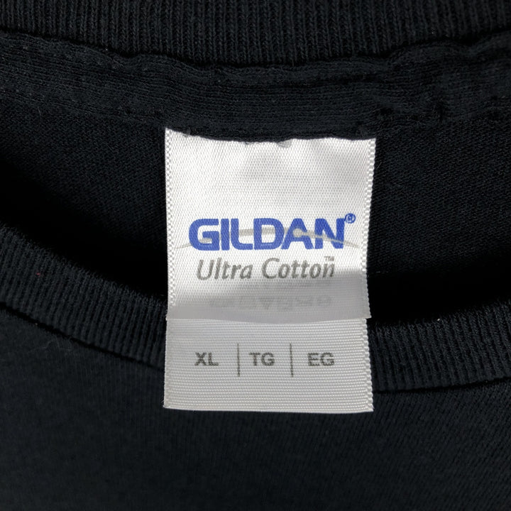 Gildan Journey Band T-shirt, Men's XL equivalent. cotton black type Vintage Second Hand