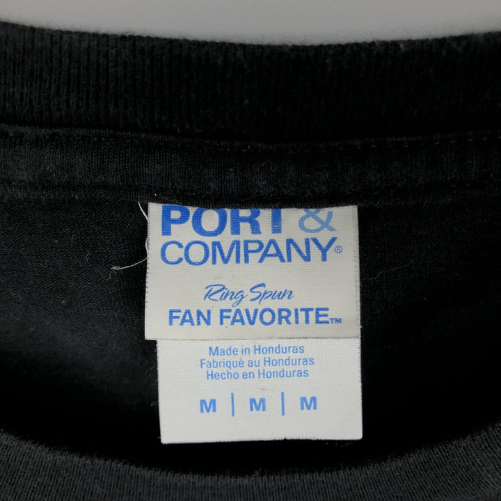 Port and Company KORN Band T-shirt (Men's Size M) cotton black type Vintage Second Hand