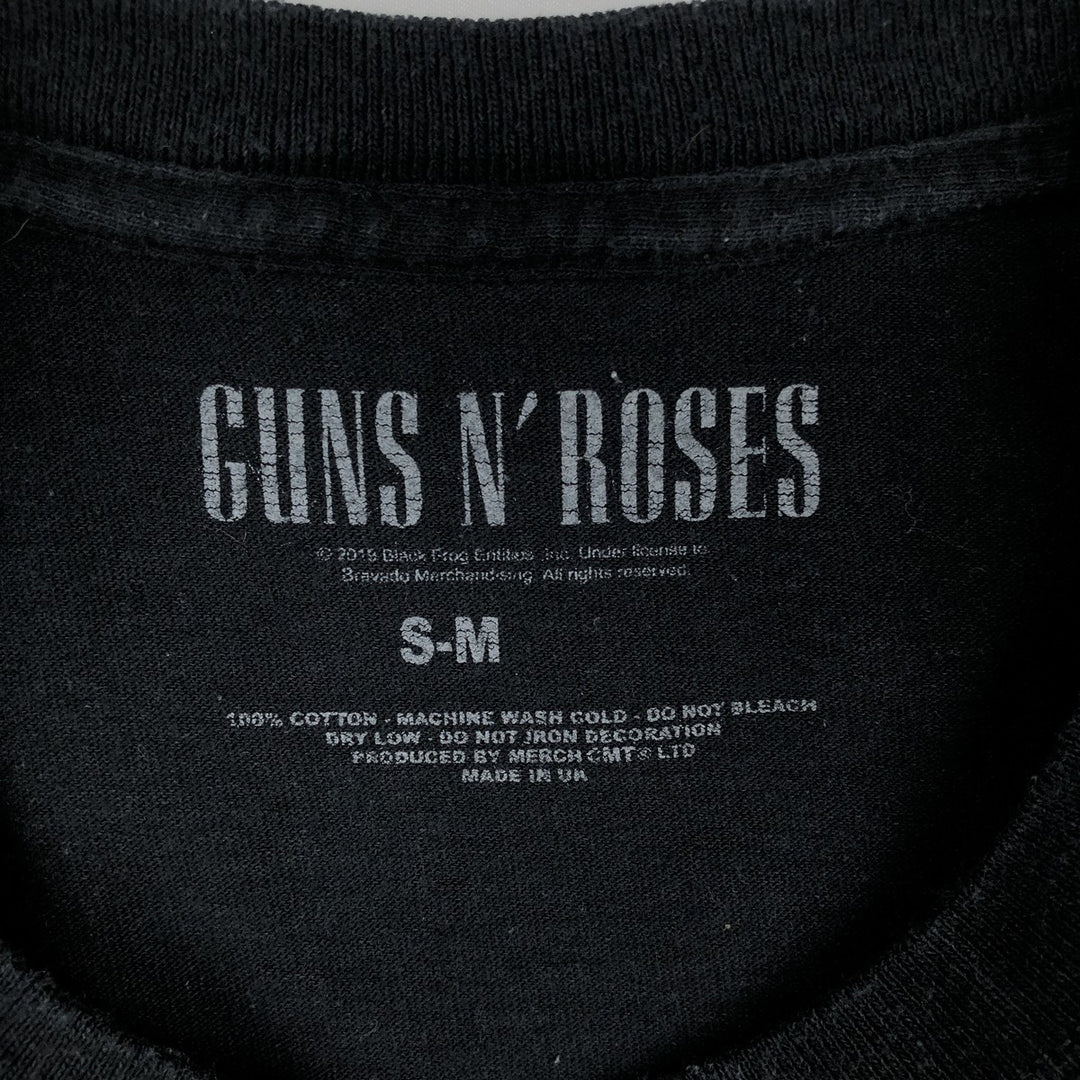 Guns N' Roses Band T-shirt, Band T, Men's XL size cotton black type Vintage Second Hand