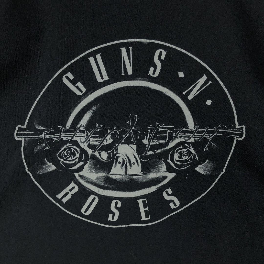 Guns N' Roses Band T-shirt, Band T, Men's XL size cotton black type Vintage Second Hand