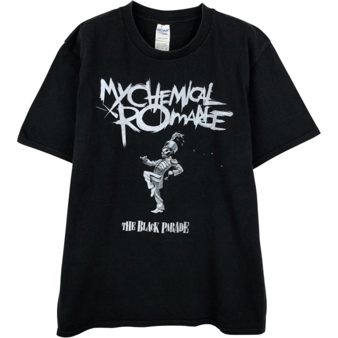 Gildan My Chemical Romance band t-shirt, men's size M (approx.) cotton black type Vintage Second Hand