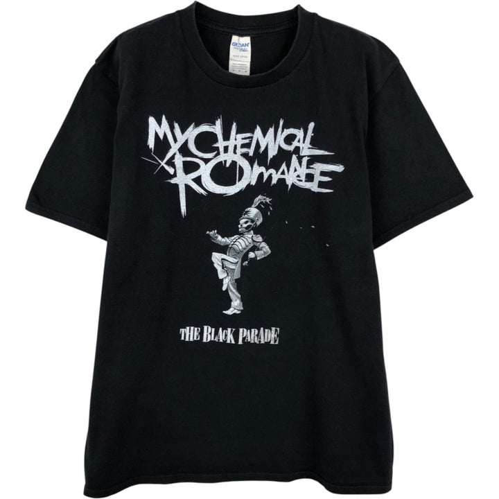 Gildan My Chemical Romance band t-shirt, men's size M (approx.) cotton black type Vintage Second Hand