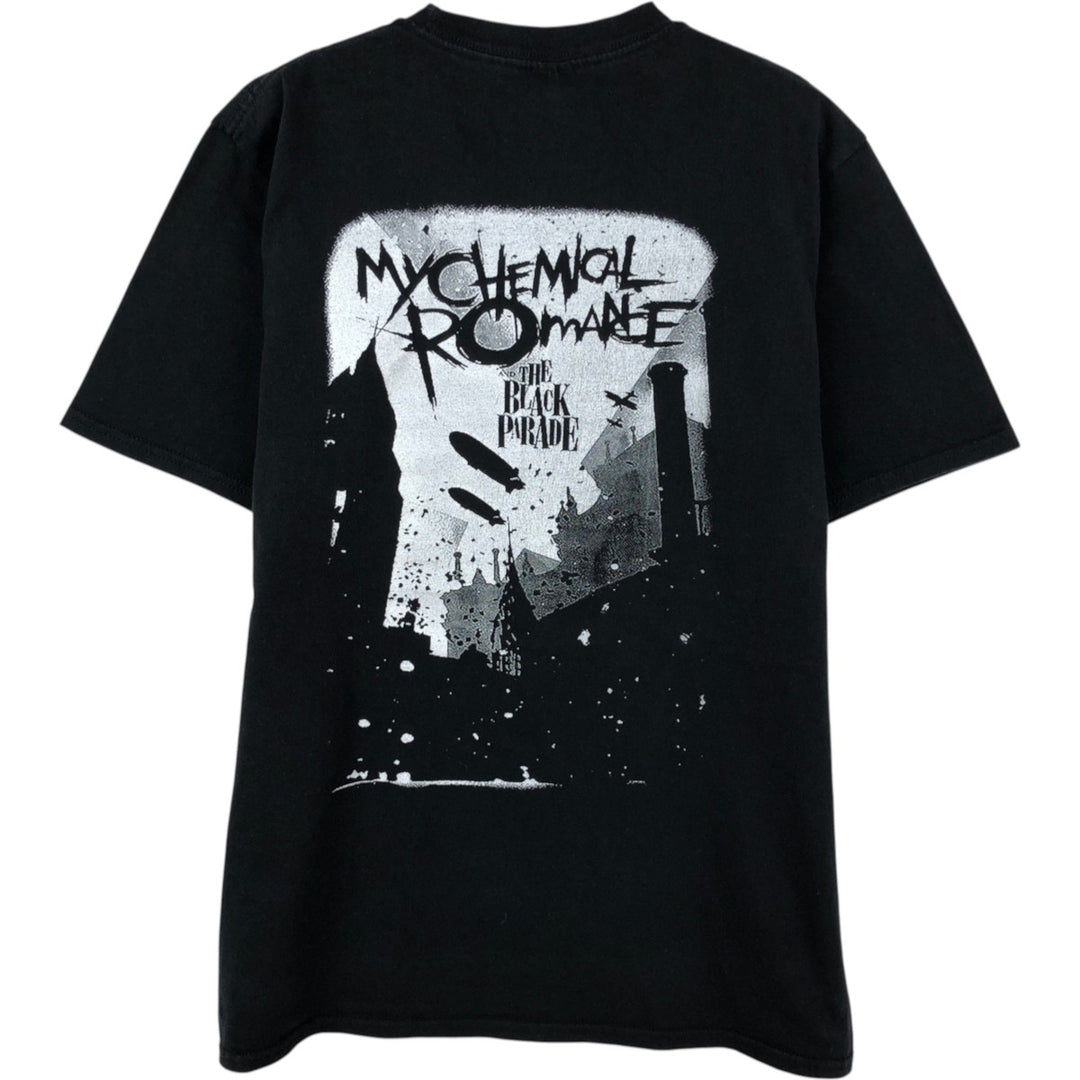 Gildan My Chemical Romance band t-shirt, men's size M (approx.) cotton black type Vintage Second Hand
