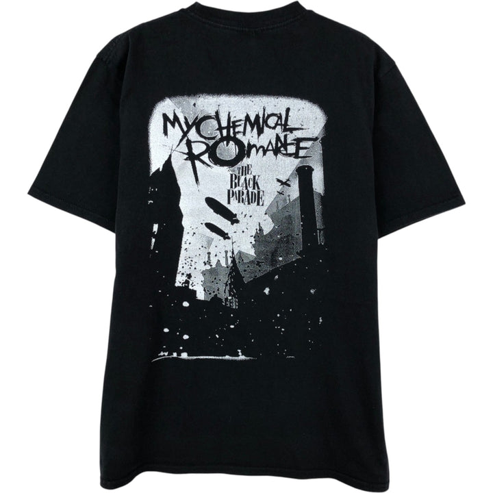 Gildan My Chemical Romance band t-shirt, men's size M (approx.) cotton black type Vintage Second Hand