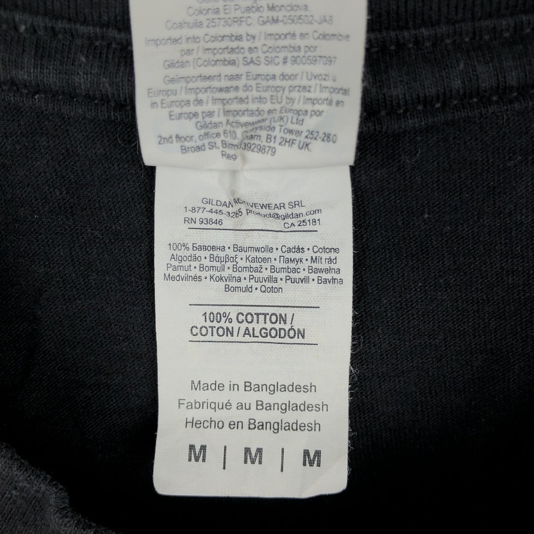 Gildan My Chemical Romance band t-shirt, men's size M (approx.) cotton black type Vintage Second Hand