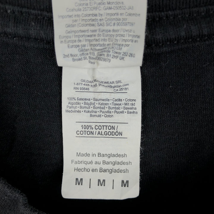 Gildan My Chemical Romance band t-shirt, men's size M (approx.) cotton black type Vintage Second Hand