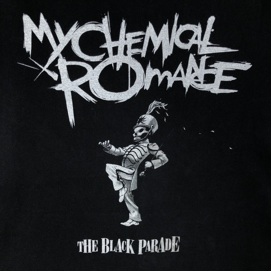 Gildan My Chemical Romance band t-shirt, men's size M (approx.) cotton black type Vintage Second Hand