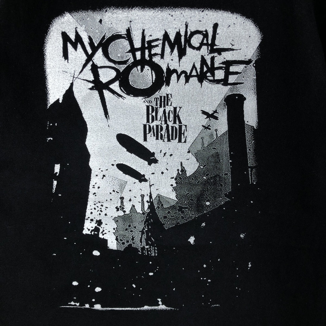Gildan My Chemical Romance band t-shirt, men's size M (approx.) cotton black type Vintage Second Hand