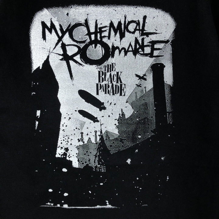 Gildan My Chemical Romance band t-shirt, men's size M (approx.) cotton black type Vintage Second Hand