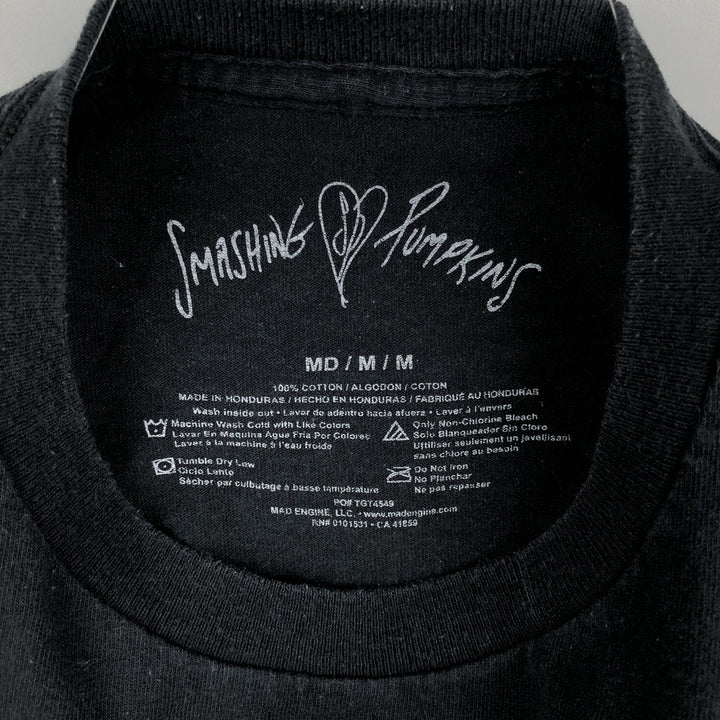THE SMASHING PUMPKINS Smashing Pumpkins Band T-shirt Band T Men's M equivalent cotton black type Vintage Second Hand