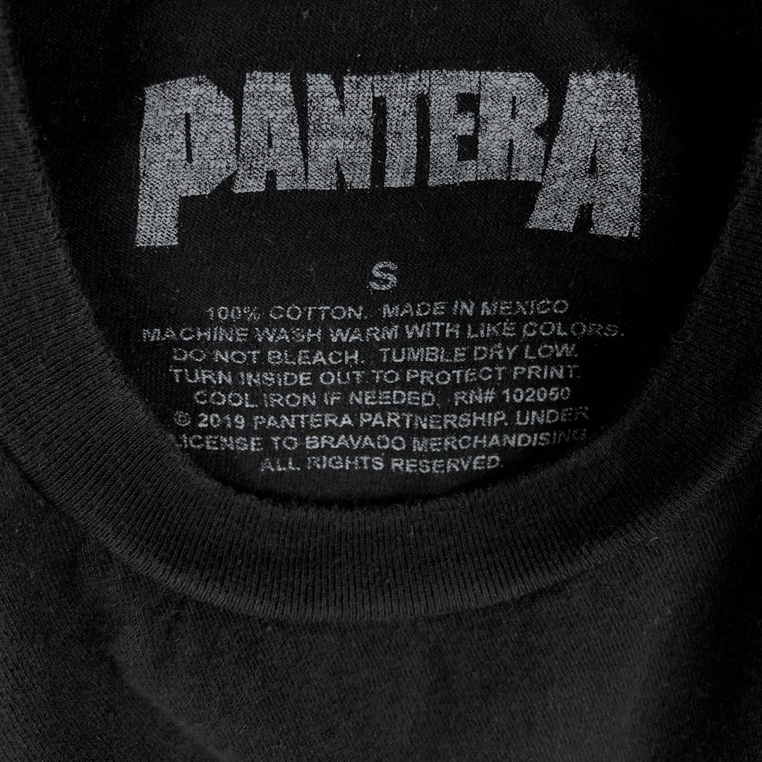 PANTERA Band T-Shirt, Men's Size Small cotton black type Vintage Second Hand