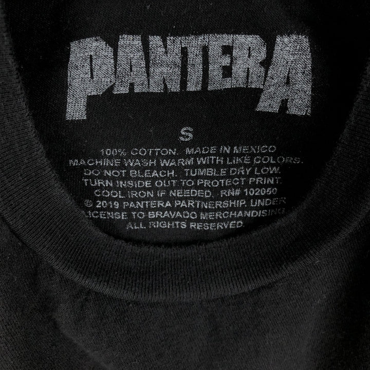 PANTERA Band T-Shirt, Men's Size Small cotton black type Vintage Second Hand