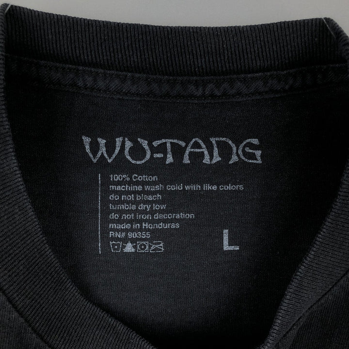 Wu-Tang Clan Rap T-Shirt (Men's Size L) cotton black type Vintage Second Hand