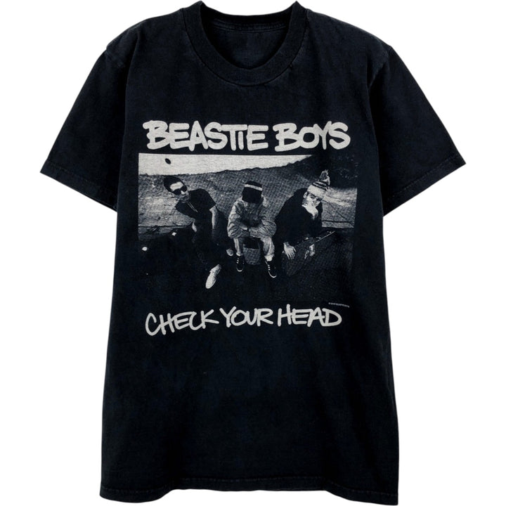 Beastie Boys Rap T-shirt, Men's S size cotton black type Vintage Second Hand