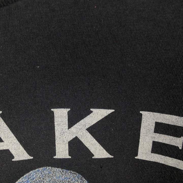 DELTA DRAKE Rap T-Shirt (Men's Size L) cotton black type Vintage Second Hand