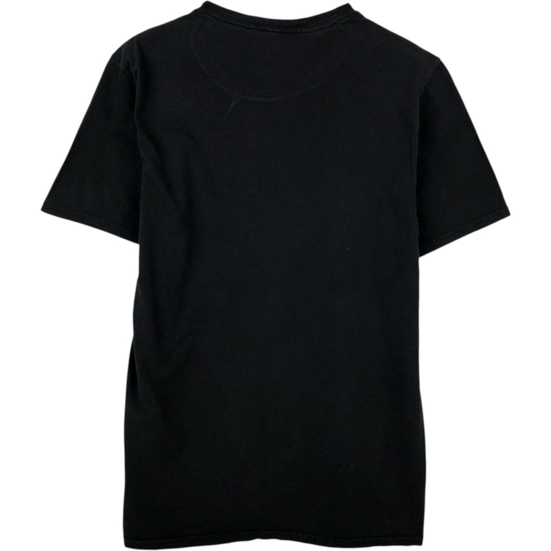 DEFTONES Skull Pattern Band T-Shirt (Men's Size S) unclear black type Vintage Second Hand