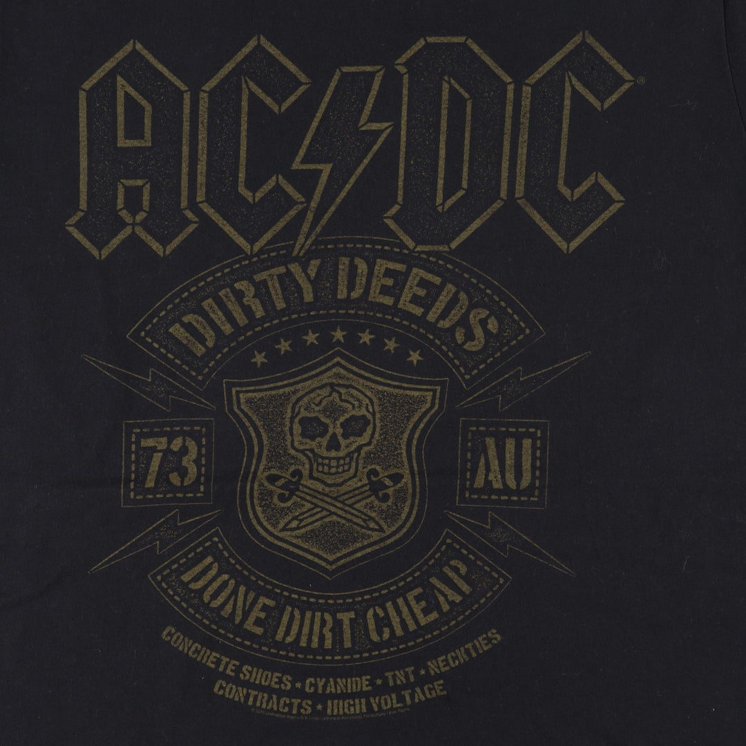 Gildan AC cotton black type Vintage Second Hand