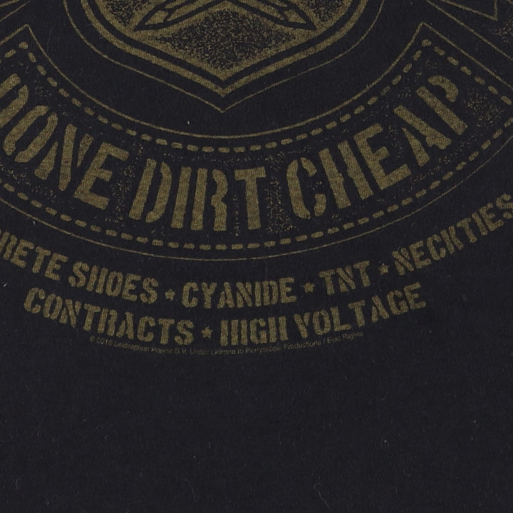 Gildan AC cotton black type Vintage Second Hand