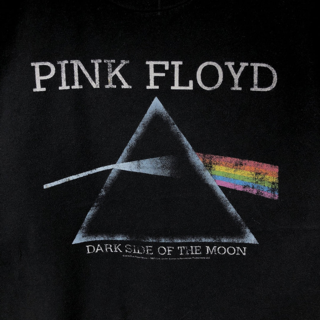 TULTEX PINK FLOYD Pink Floyd Band T-shirt Band T Men's XL equivalent cotton black type Vintage Second Hand