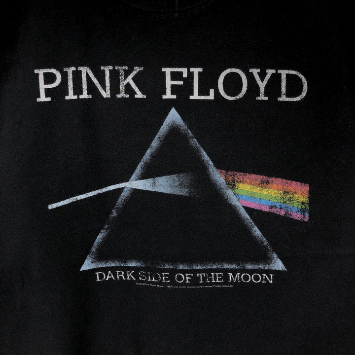 TULTEX PINK FLOYD Pink Floyd Band T-shirt Band T Men's XL equivalent cotton black type Vintage Second Hand