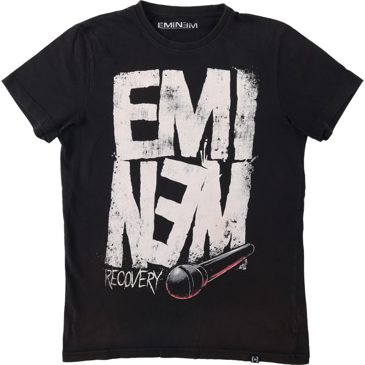 Eminem Rap T-Shirt (Men's Size S) unclear black type Vintage Second Hand