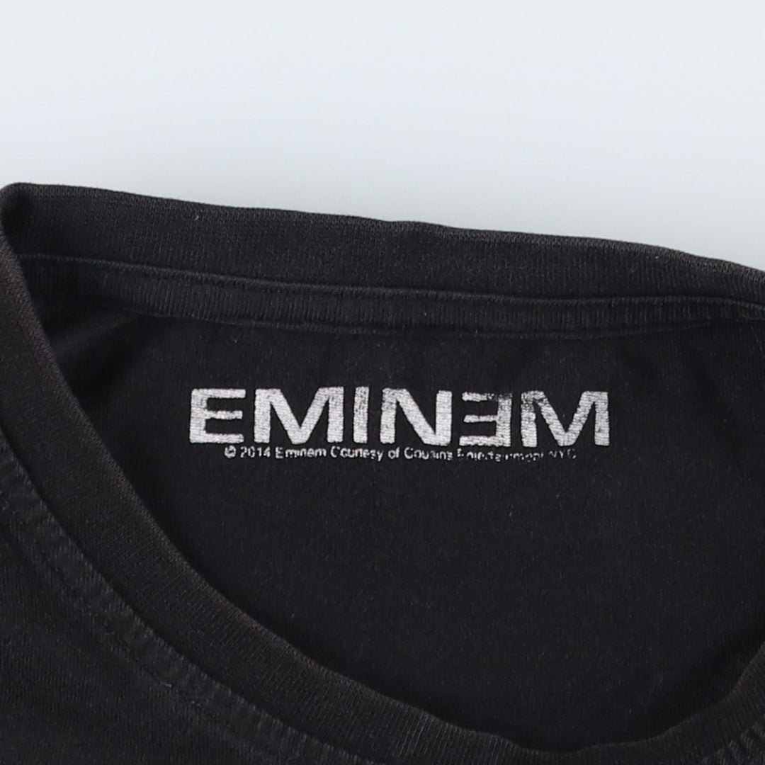 Eminem Rap T-Shirt (Men's Size S) unclear black type Vintage Second Hand