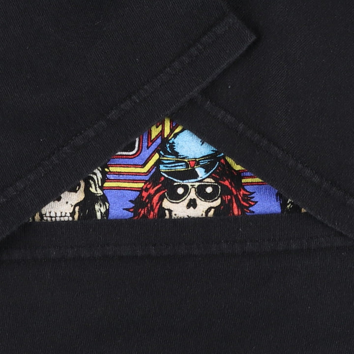 Guns N' Roses Skull Pattern Band T-shirt, Band Tee, Men's XL size unclear black type Vintage Second Hand