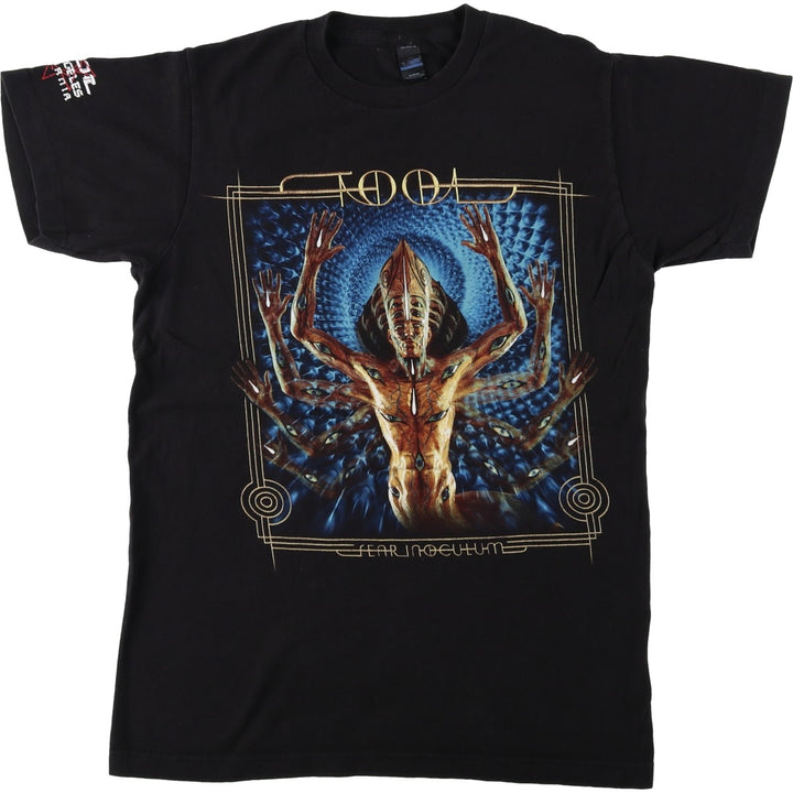 TULTEX TOOL Band T-Shirt (Men's Size S) cotton black type Vintage Second Hand