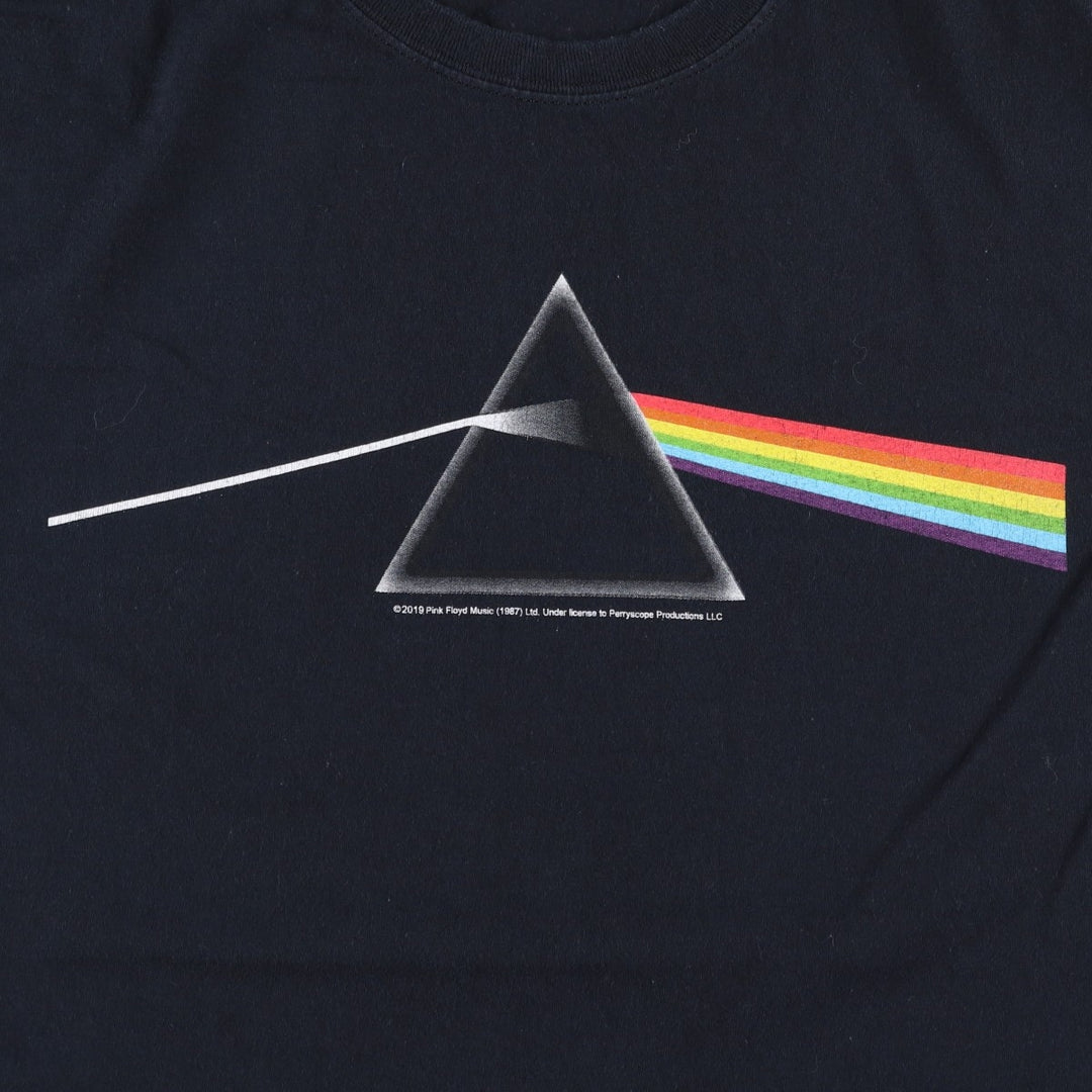 Fruit of the Loom FRUIT OF THE LOOM PINK FLOYD Pink Floyd Band T-shirt Band T Men's S equivalent cotton black type Vintage Second Hand