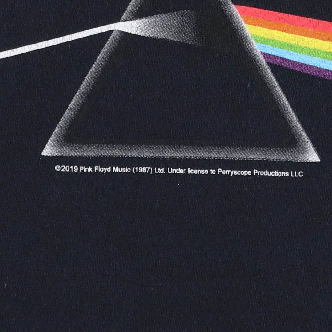 Fruit of the Loom FRUIT OF THE LOOM PINK FLOYD Pink Floyd Band T-shirt Band T Men's S equivalent cotton black type Vintage Second Hand