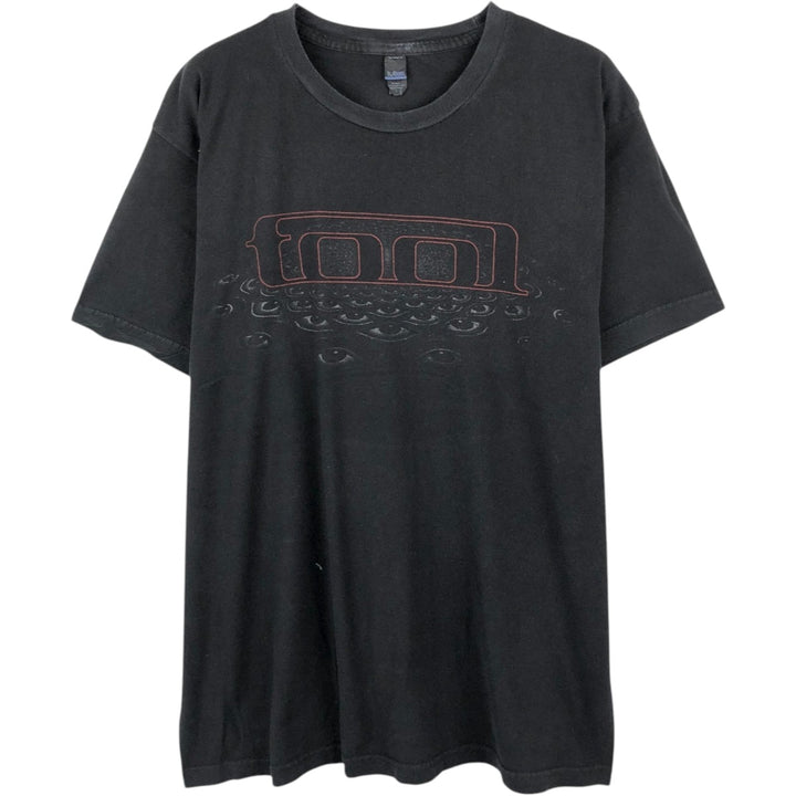 Tultex TULTEX TOOL Band T-Shirt, Men's Size L cotton black type Vintage Second Hand