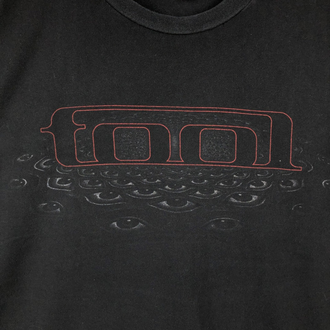 Tultex TULTEX TOOL Band T-Shirt, Men's Size L cotton black type Vintage Second Hand