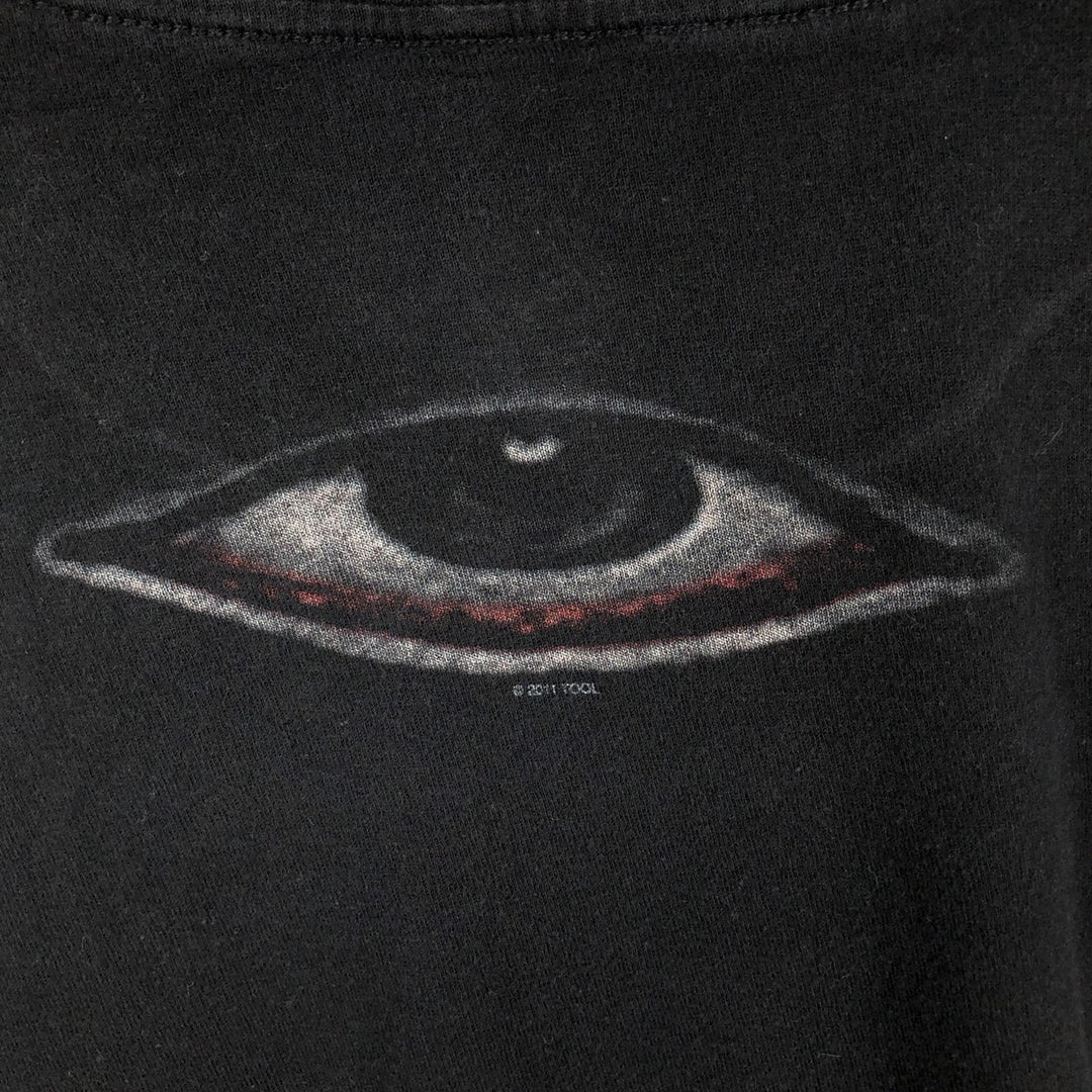 Tultex TULTEX TOOL Band T-Shirt, Men's Size L cotton black type Vintage Second Hand