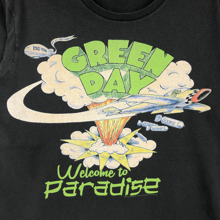 GREEN DAY Green Day Band T-shirt Band T Men's XL size unclear Charcoal Vintage Second Hand