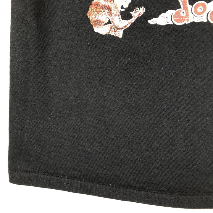 GREEN DAY Green Day Band T-shirt Band T Men's M size cotton black type Vintage Second Hand