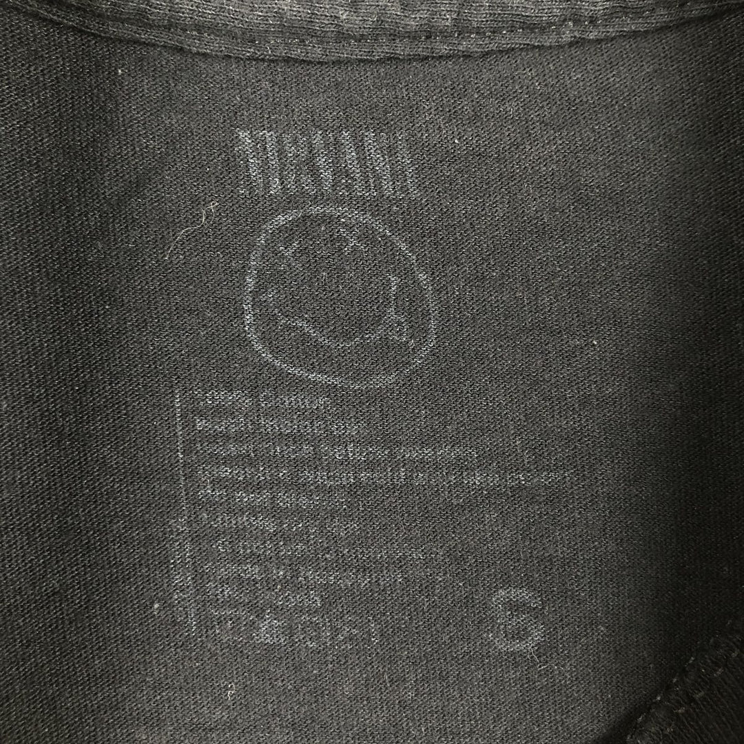 NIRVANA IN UTERO Band T-shirt (Men's size S equivalent) cotton black type Vintage Second Hand