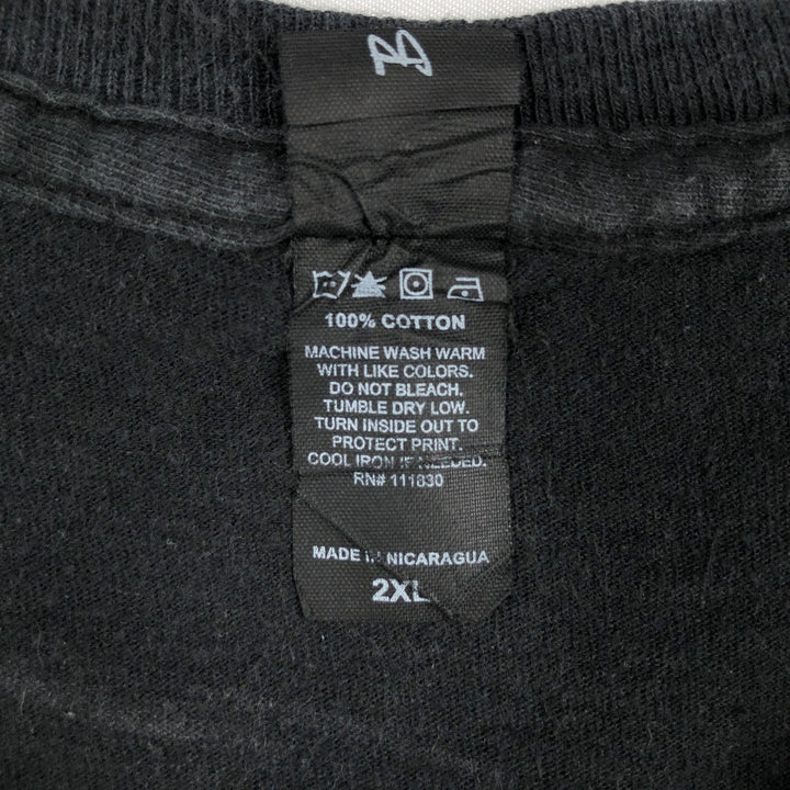 BAY ISLAND System of a Down Band T-shirt (Men's XXL equivalent) cotton black type Vintage Second Hand