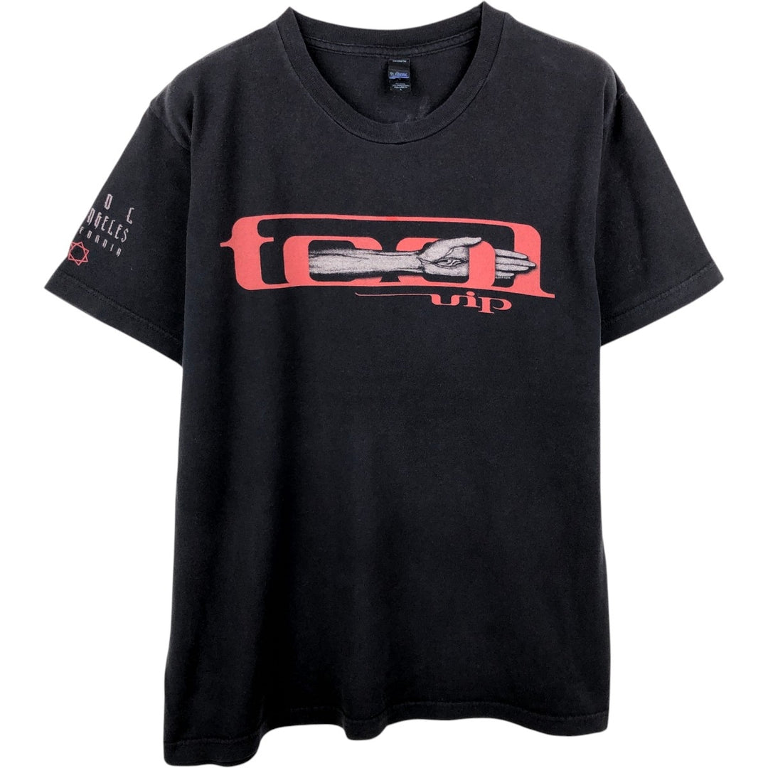 TULTEX TOOL Band T-Shirt, Men's Size L (approx.) cotton black type Vintage Second Hand