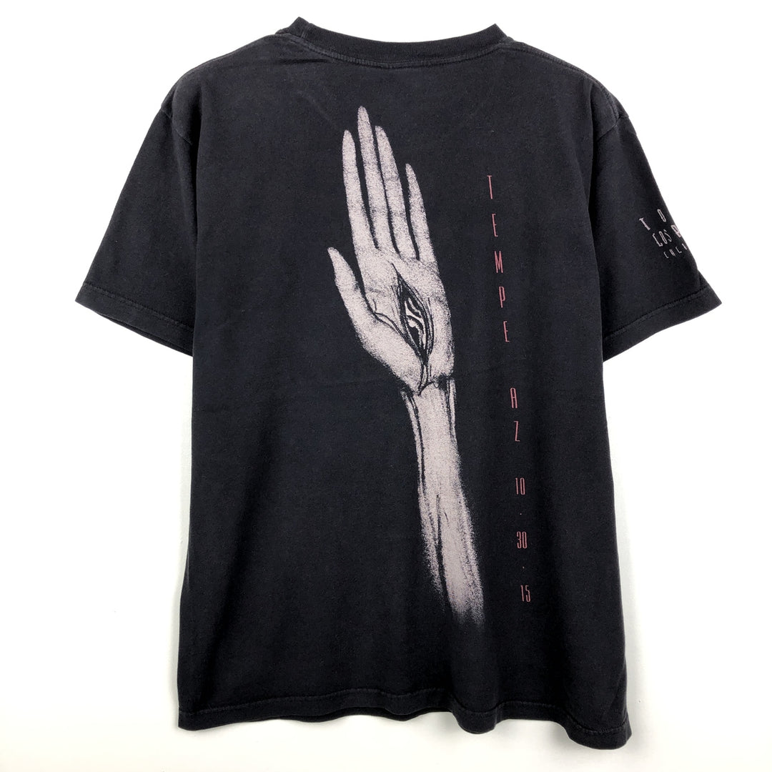 TULTEX TOOL Band T-Shirt, Men's Size L (approx.) cotton black type Vintage Second Hand