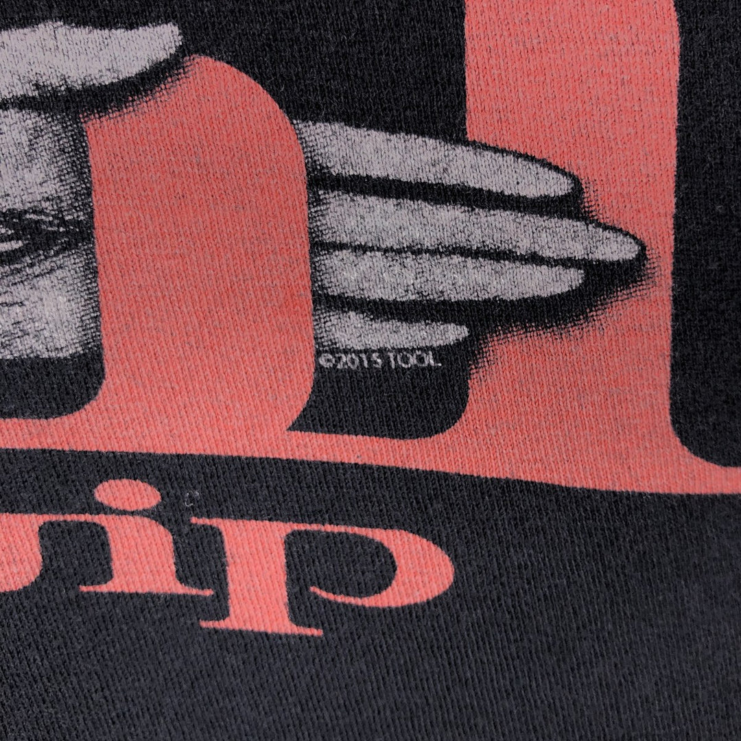 TULTEX TOOL Band T-Shirt, Men's Size L (approx.) cotton black type Vintage Second Hand