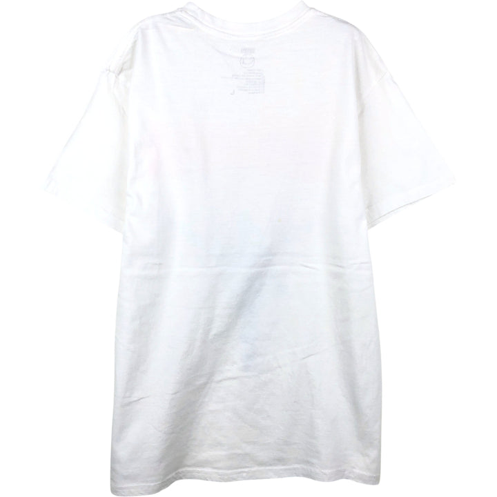 NIRVANA Nirvana Band T-shirt, Band T, Men's L size cotton white type Vintage Second Hand