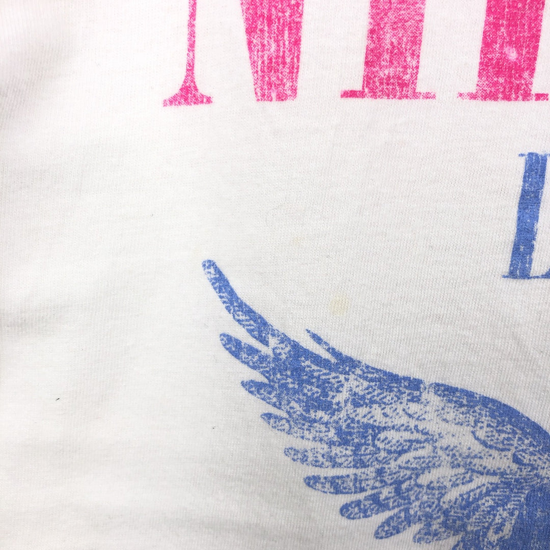NIRVANA Nirvana Band T-shirt, Band T, Men's L size cotton white type Vintage Second Hand