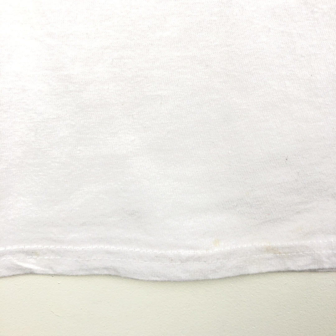 NIRVANA Nirvana Band T-shirt, Band T, Men's L size cotton white type Vintage Second Hand
