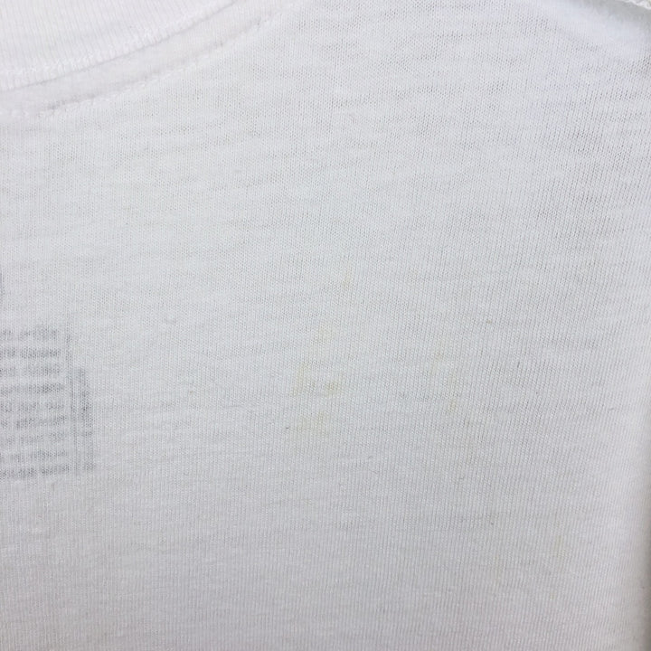 NIRVANA Nirvana Band T-shirt, Band T, Men's L size cotton white type Vintage Second Hand